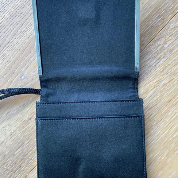 Calvin Klein Collection Satin Clutch - Picture 4 of 5